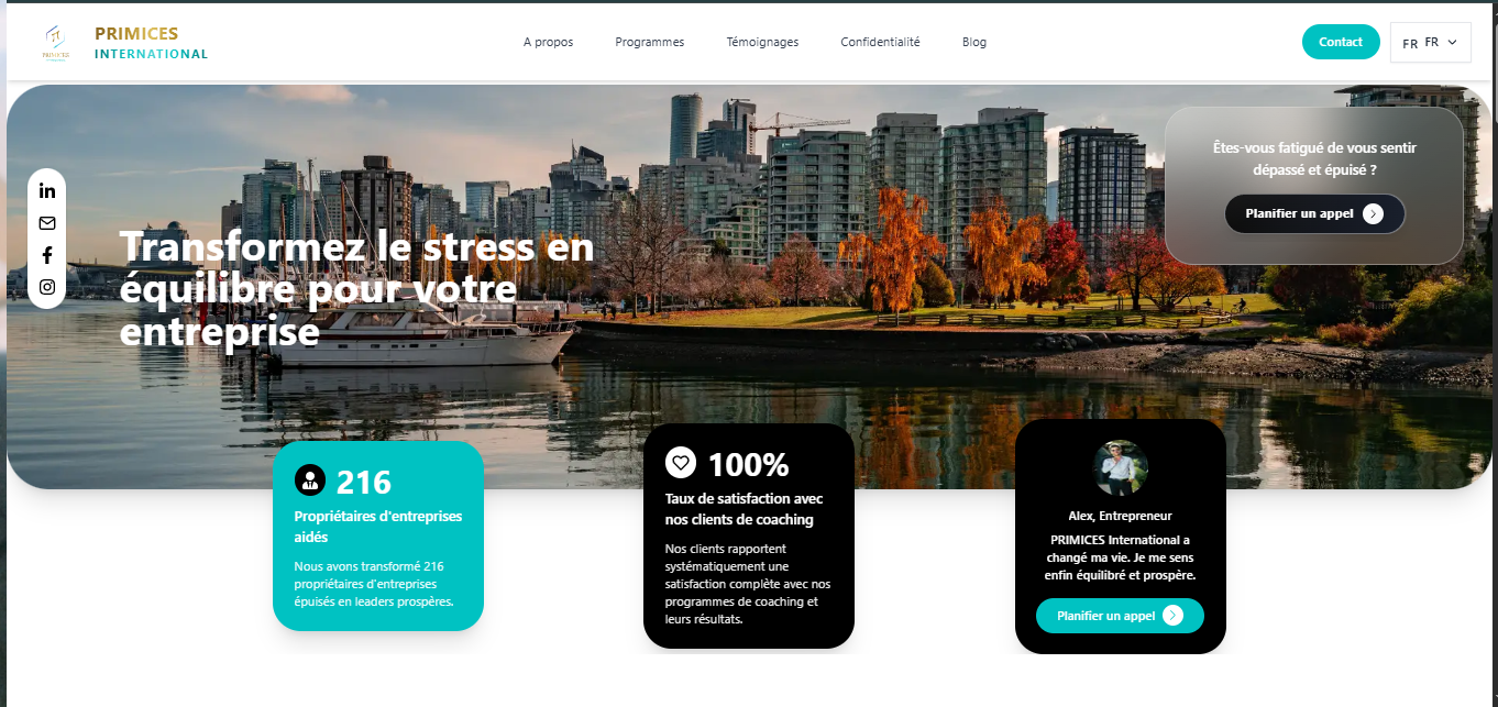 PRIMICES performance, leadership et bien-être